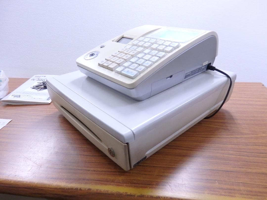 8030 設定無料 カシオ TE-300 レジスター 10部門 軽減税率対応