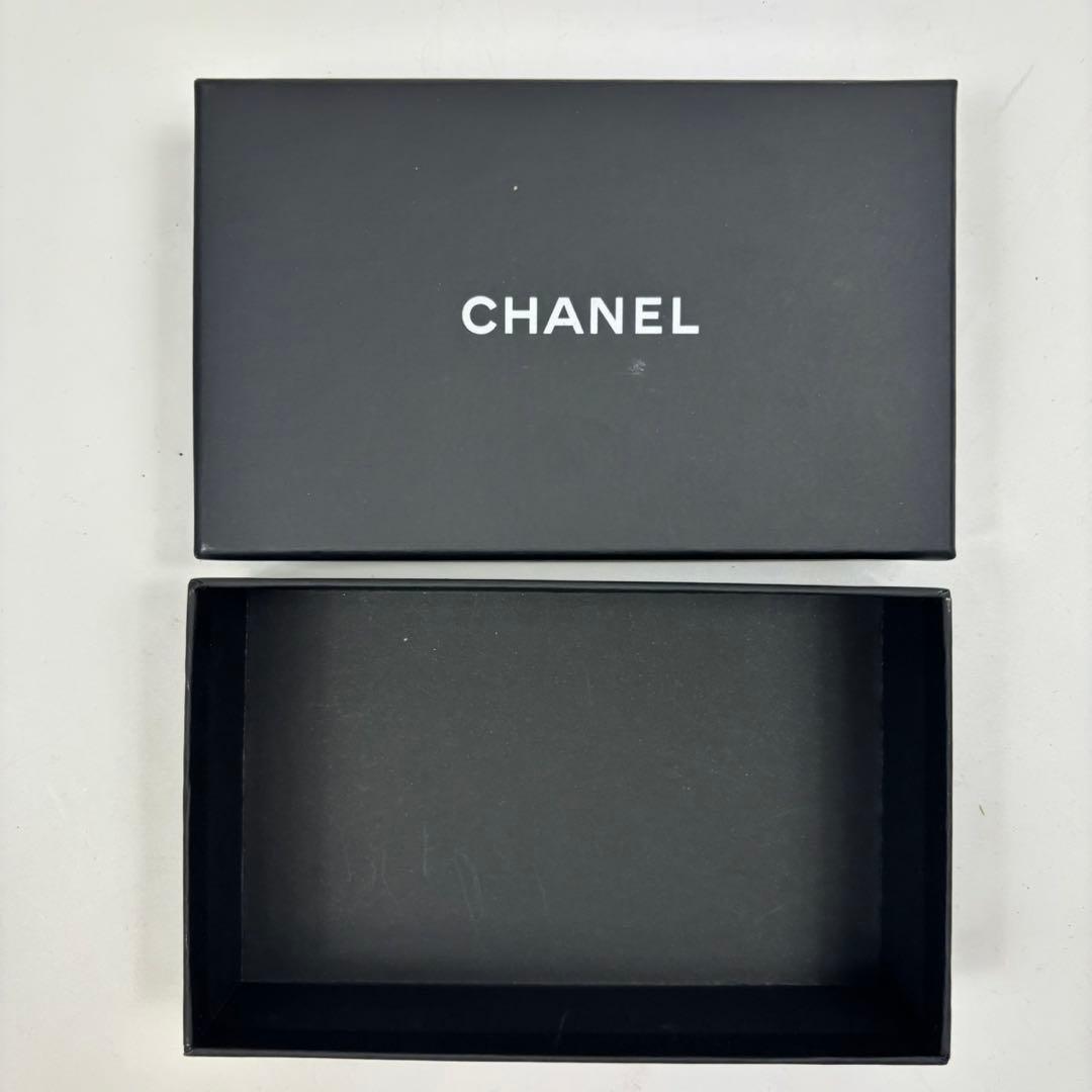 付属品完備 美品 CHANEL 4連 キーケース マトラッセ カードポケット付き