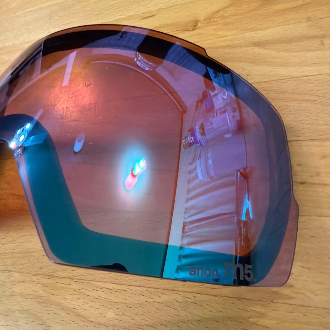 【極美品】Anon M5 スペアレンズ（Variable Blue）