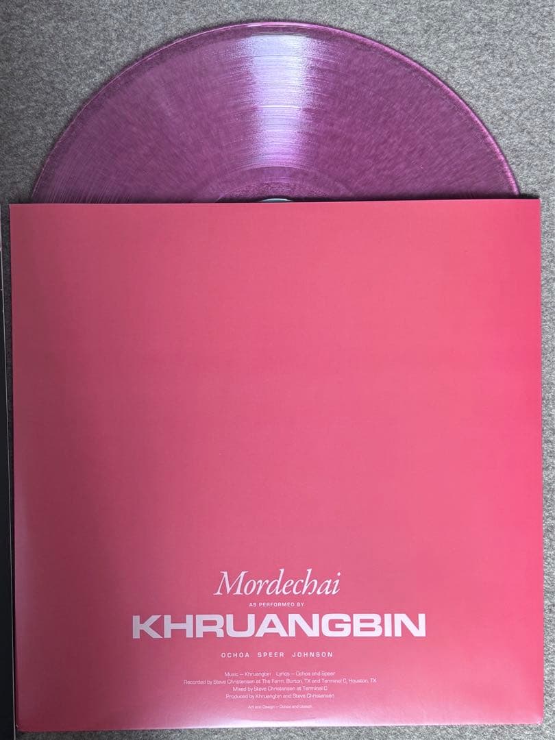 Khruangbin Mordechai 限定クリアピンクvinylレコード