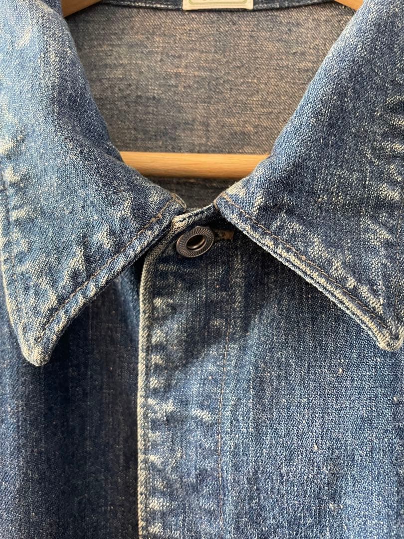 【美品】アプレッセUS NAVY Denim Jacket