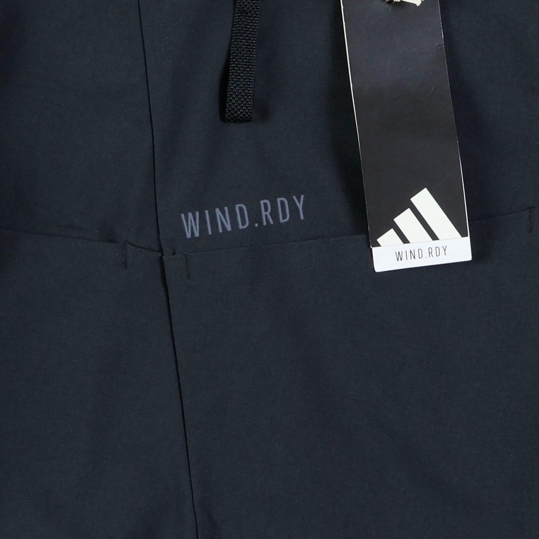 【92】秋冬 定価17,600円 アディダス ゴルフ 防風 アンクルパンツ 黒