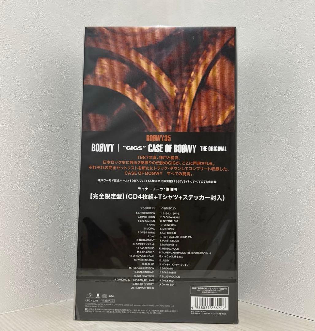GIGS\" CASE OF BOφWY-THE ORIGINAL BOφWY