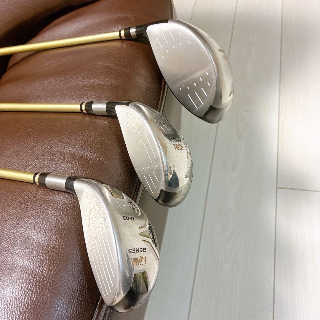HONMA BERES S-03 2スター 3本セット 1W 5W 5U
