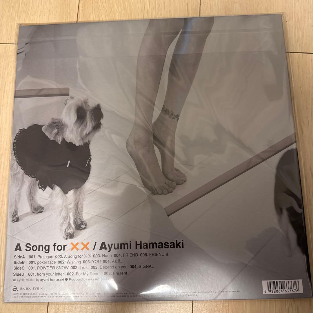 浜崎あゆみ 限定盤レコード/A Song for ×× 新品未開封