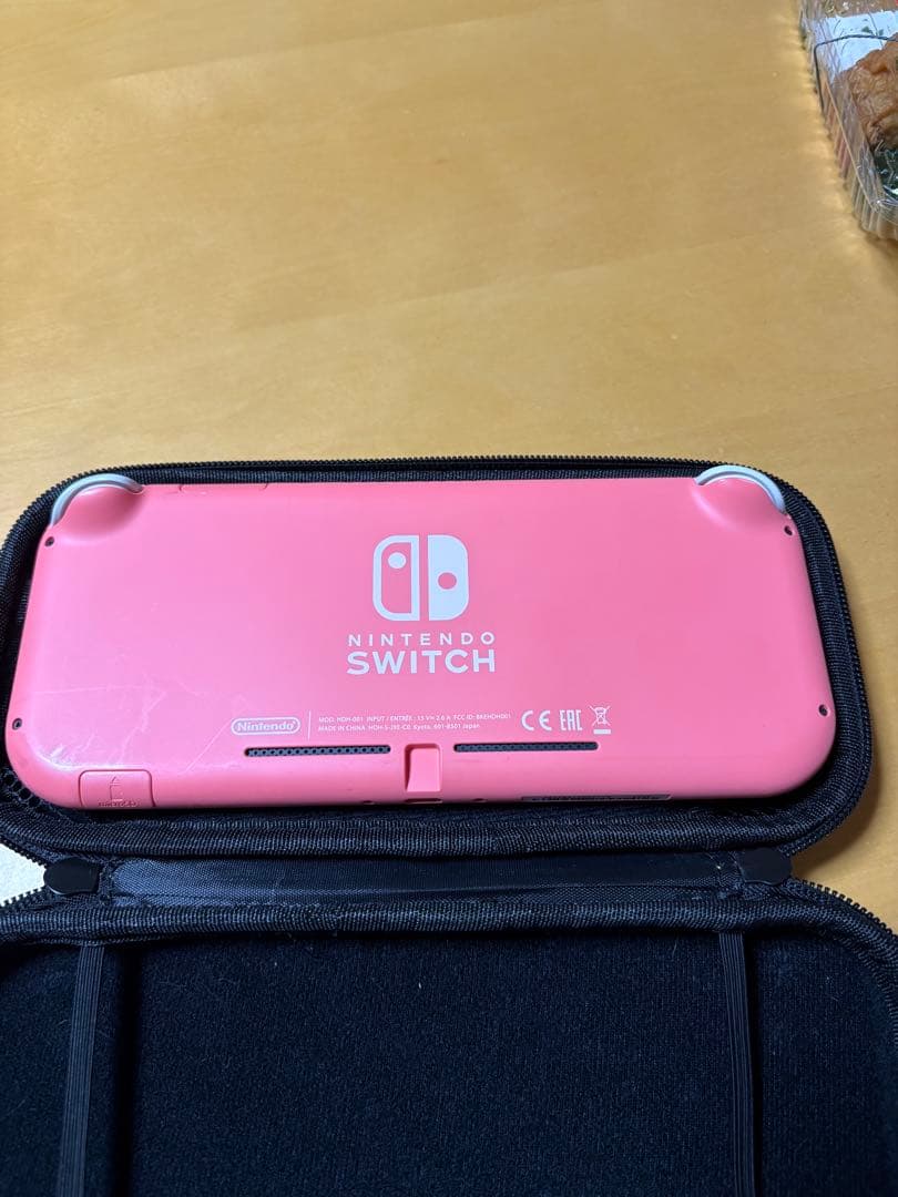 Switch ライト コーラルピンク 本体のみ