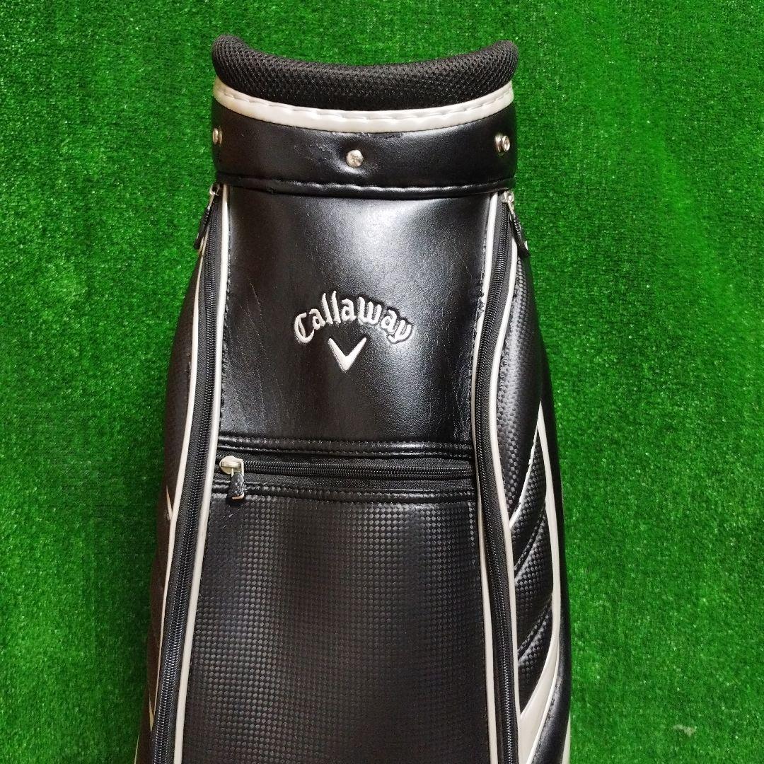 Callaway キャディバッグ ブラック/ホワイト フード無し