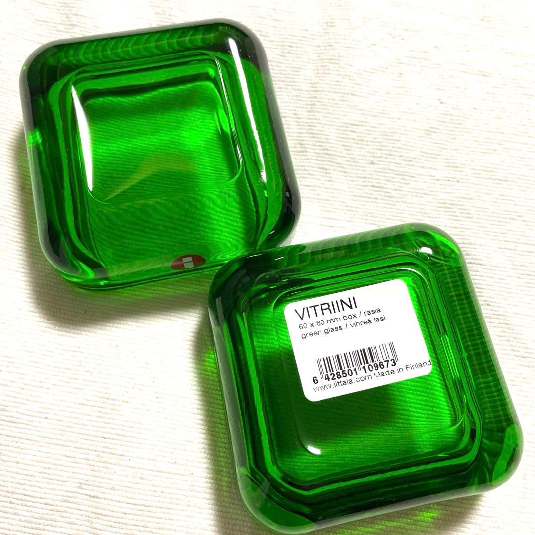 Vitriini ヴィトリーニ グリーン 60mm box イッタラ