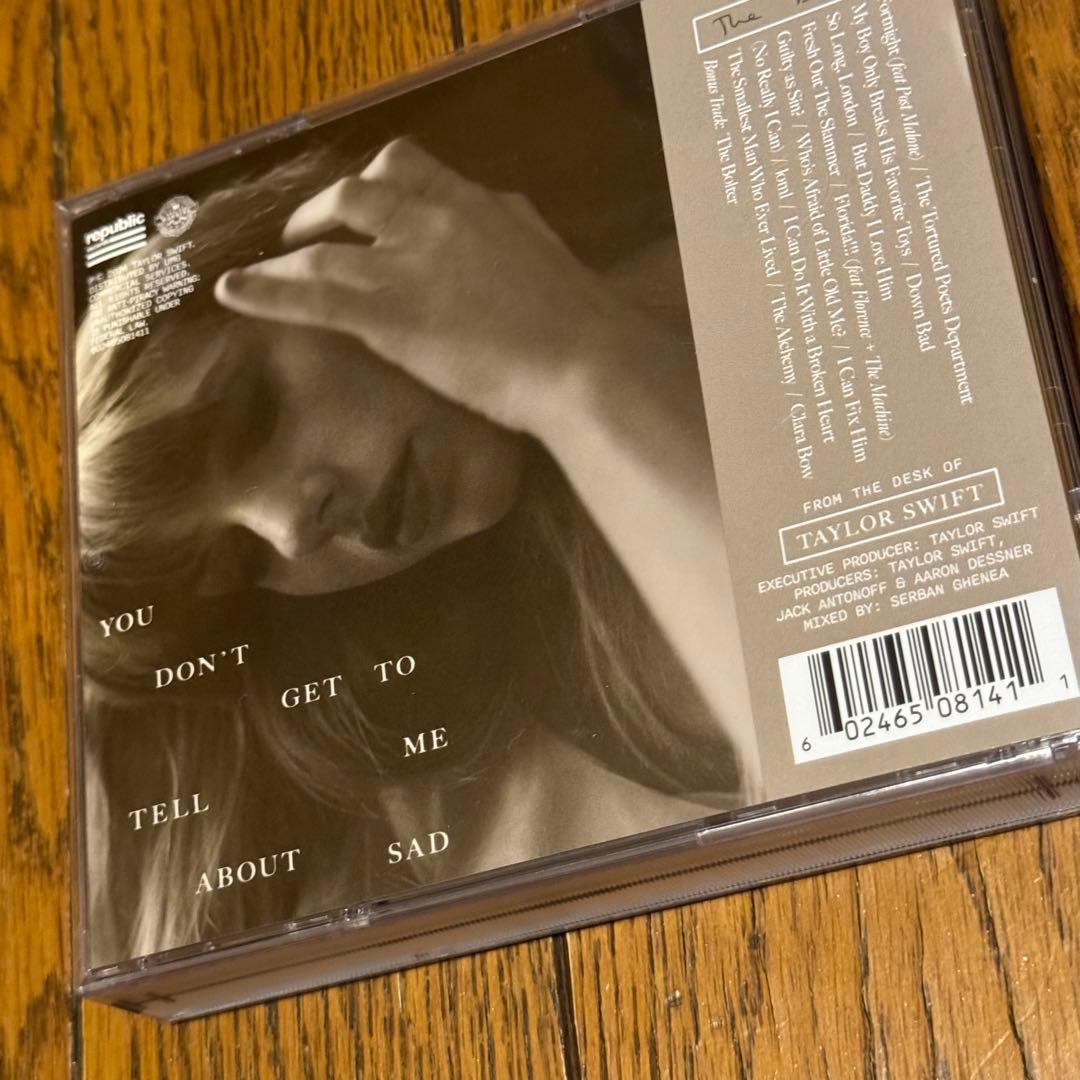 Taylor Swift デラックスCD TTPD the bolter