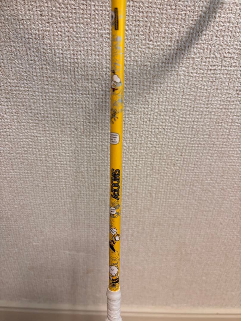 早いもの勝ち(希少)ビクター　スヌーピー 限定コラボ バドミントンラケット