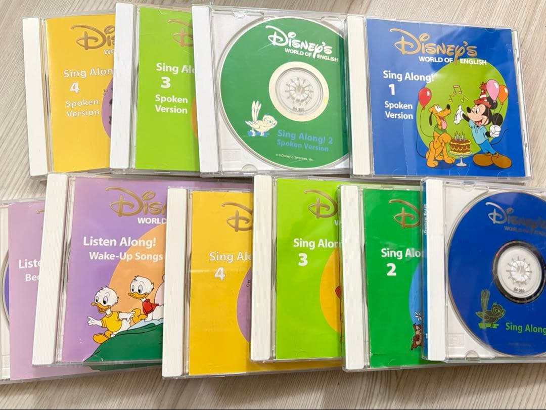 DWE シングアロングCD.DVD ディズニー英語システム