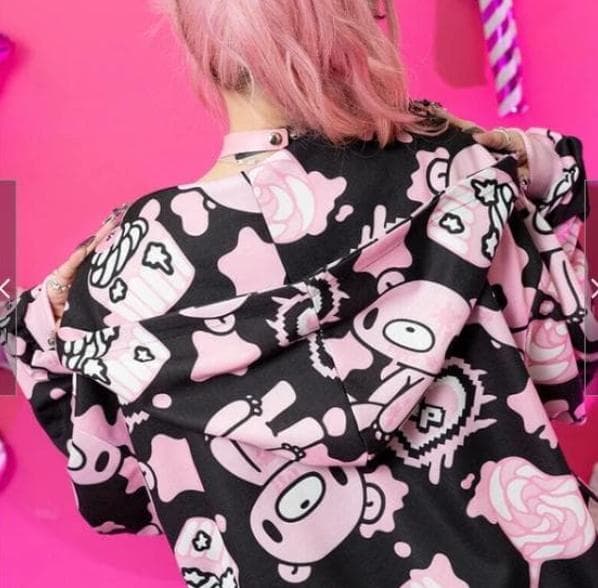 ACDCRAGグル～ミ～x Sophie Powers Cake ZIPパーカー