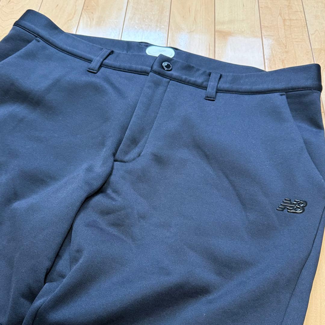 ニューバランスゴルフ ウェア 裏フリース ストレッチ パンツ 黒 希少サイズ 7