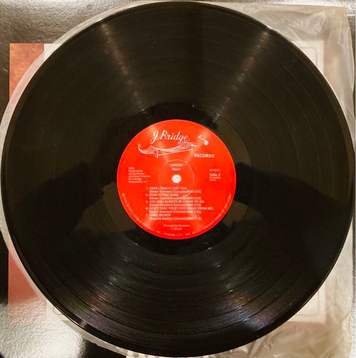Smoke Risin 国内盤 LP レコード Sweet Soul 解説書