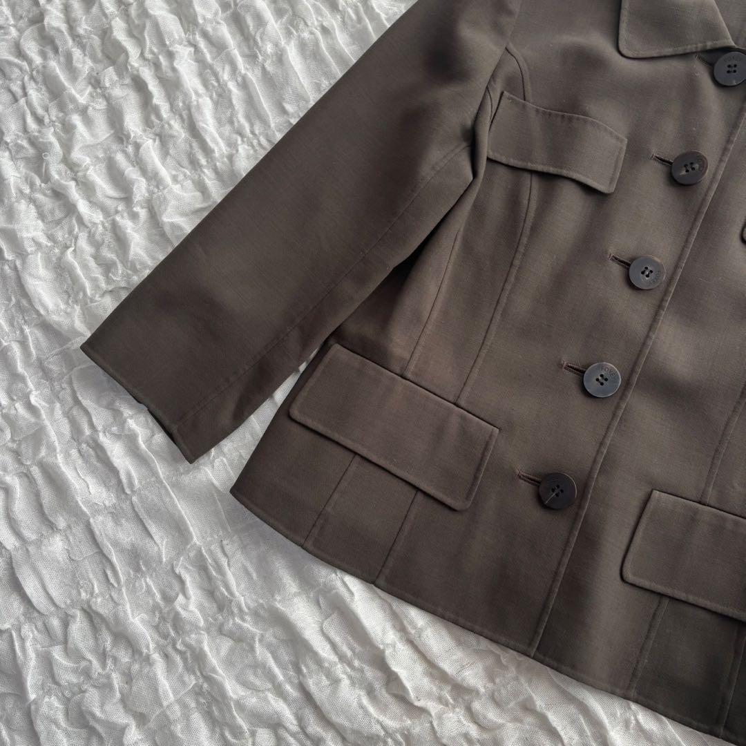【美品】 フォクシーブティック シャツジャケット ジャケット ショート丈