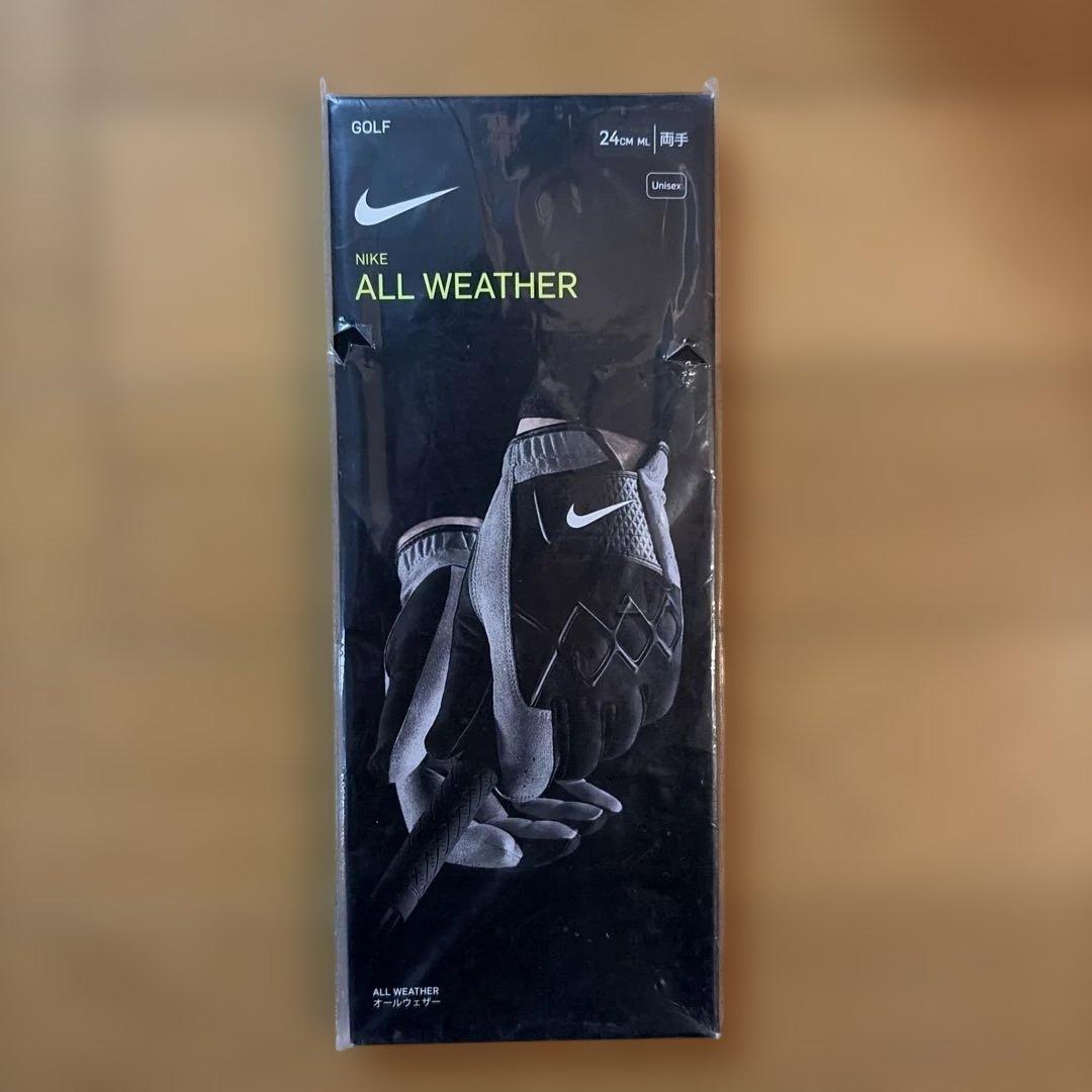 両手4セット　Nike All Weather ゴルフグローブ 24cm