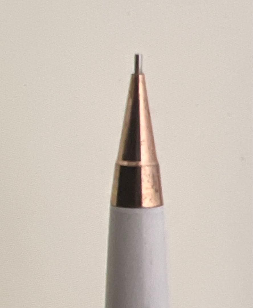 プラチナ万年筆とシャープペンシルのセット 万年筆のペン先は18K 細　軟