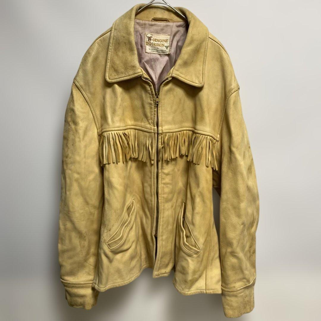 BERMAN BUCKSKIN prentice フリンジ ヴィンテージ　70s