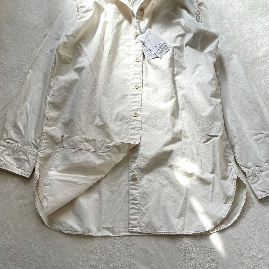 《新品タグ付き》　Plage プラージュ ロングシャツ　ブラウス　コットン