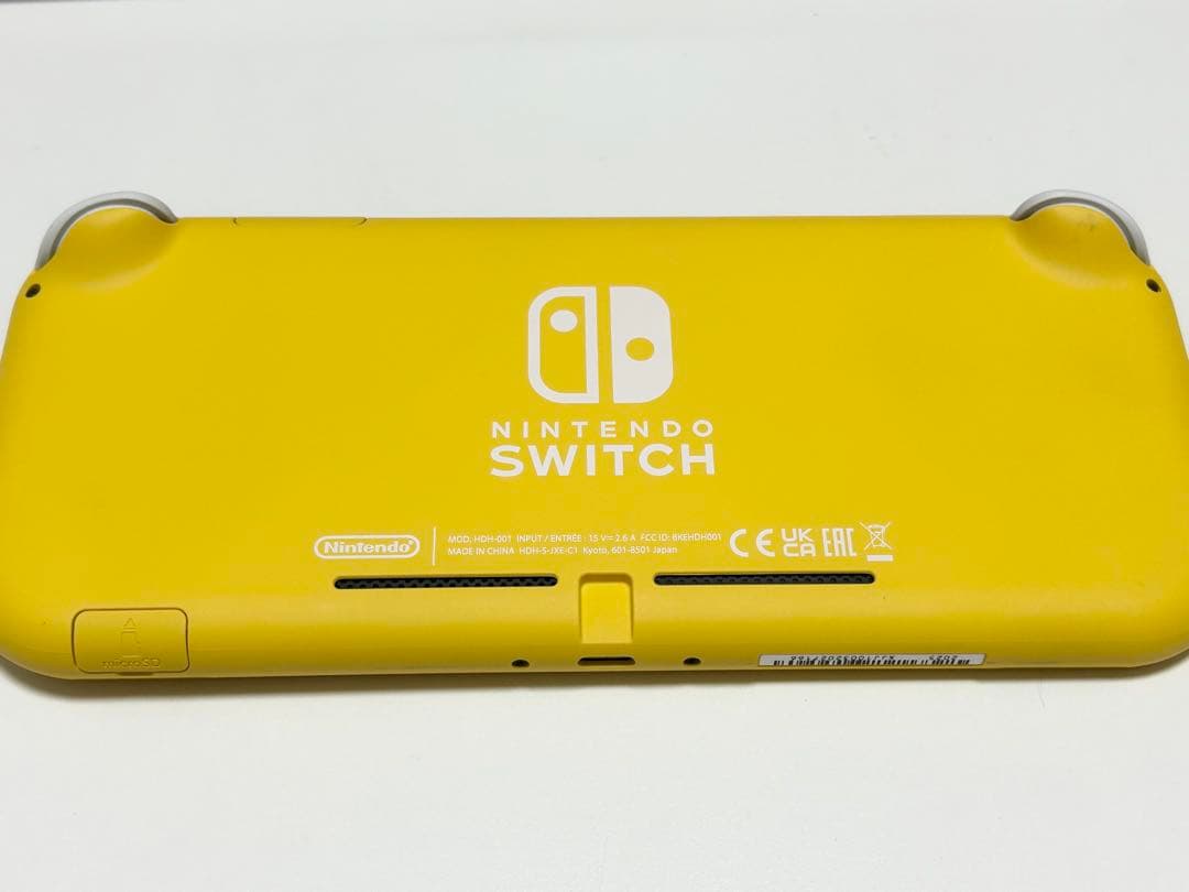 Nintendo Switch Lite イエロー 充電器+箱付き
