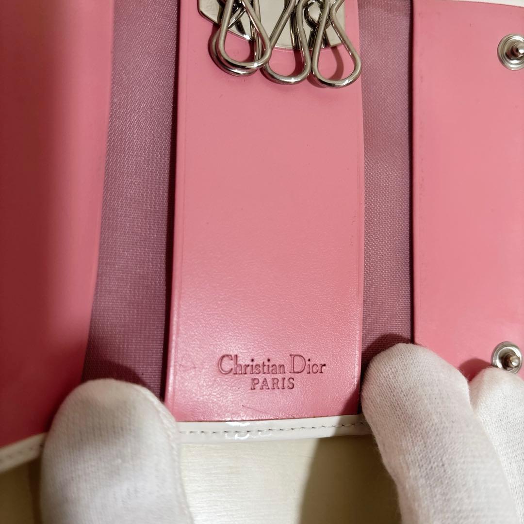 【未使用】Dior　キーケース トロッター柄　ディオール