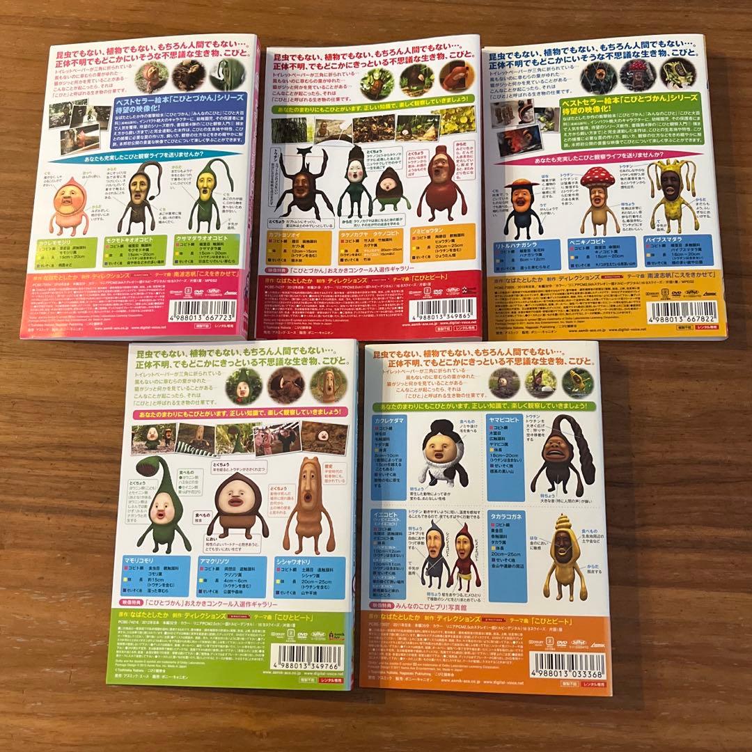 こびと観察入門 DVD 5枚セット