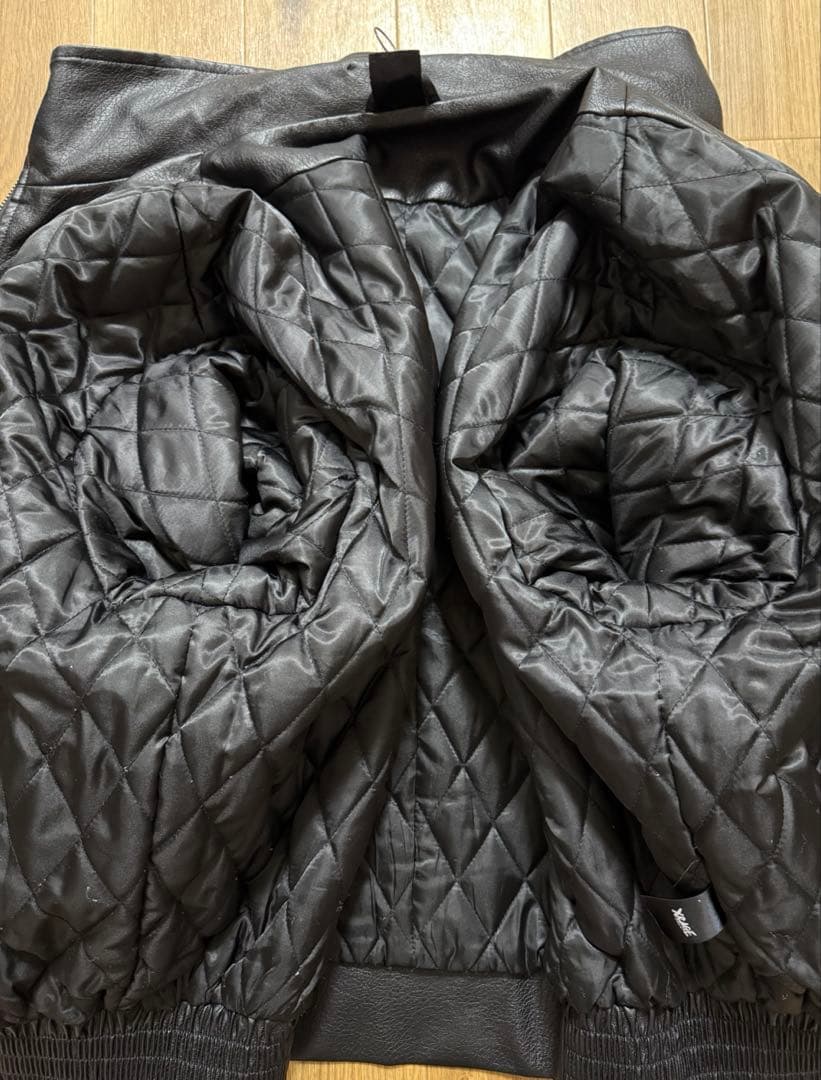 【美品】Xrage ジョジョ　空条承太郎 エコレーザージャケット