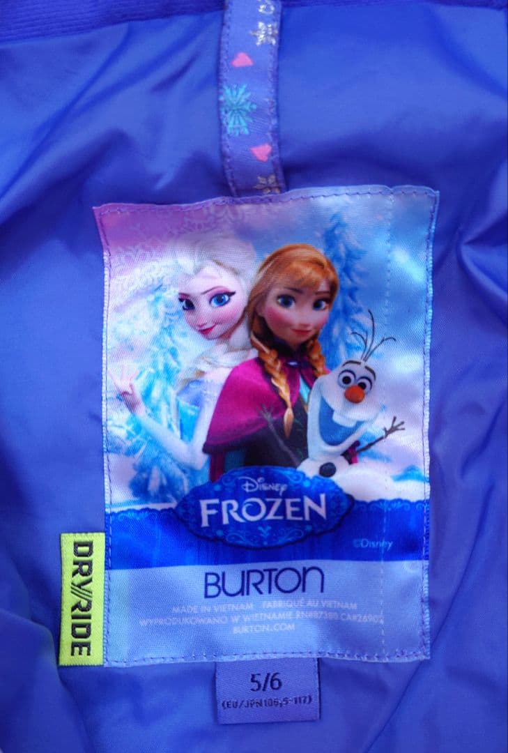 【値下げ‼️】BURTON オラフ スキーウエア 5/6 110cm