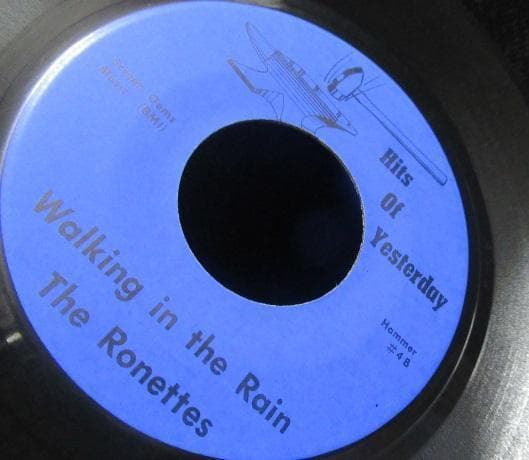 9【ロネッツ US 希少盤・音壁45】RONETTES-『BE MY BABY』