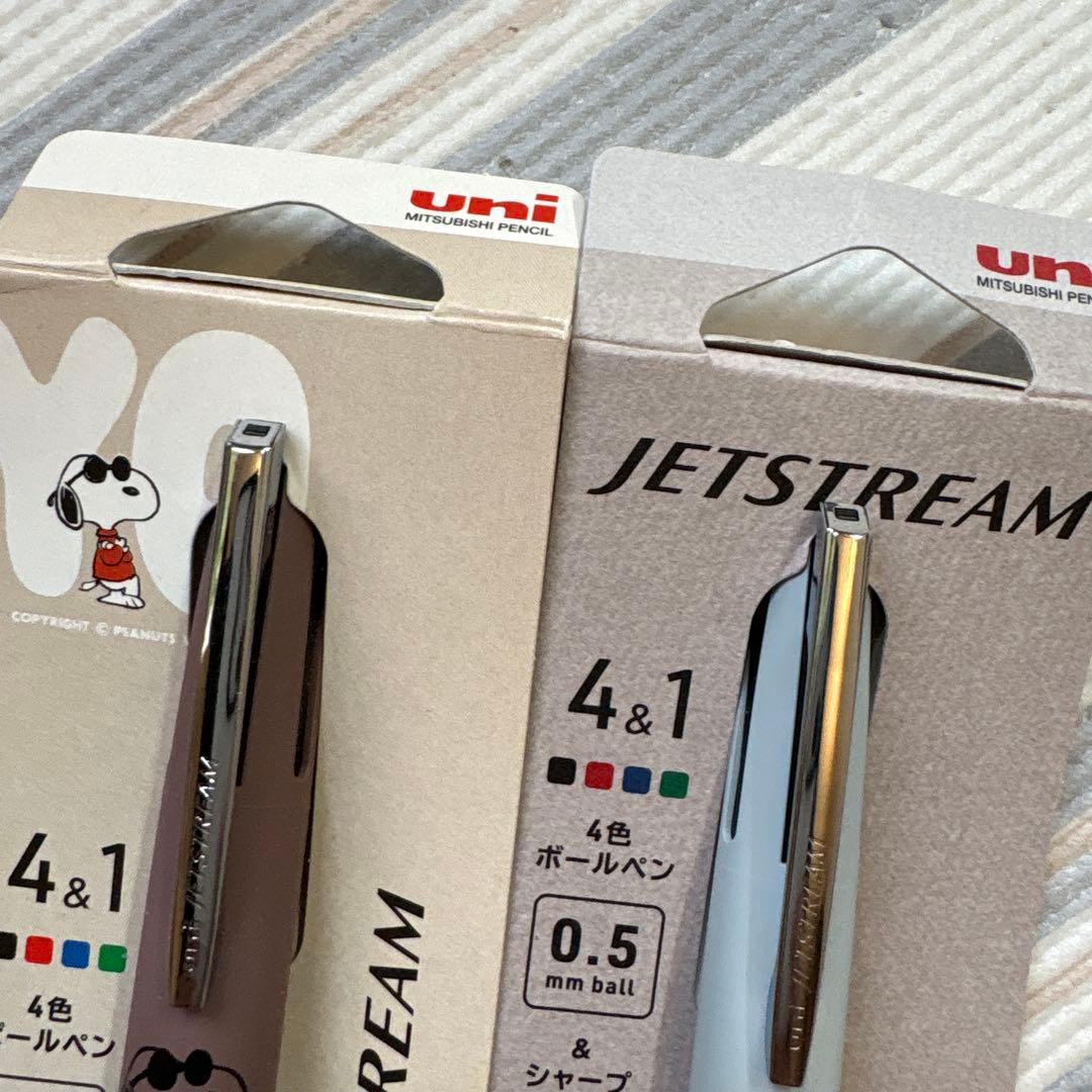 限定★スヌーピージェットストリーム4&1セット