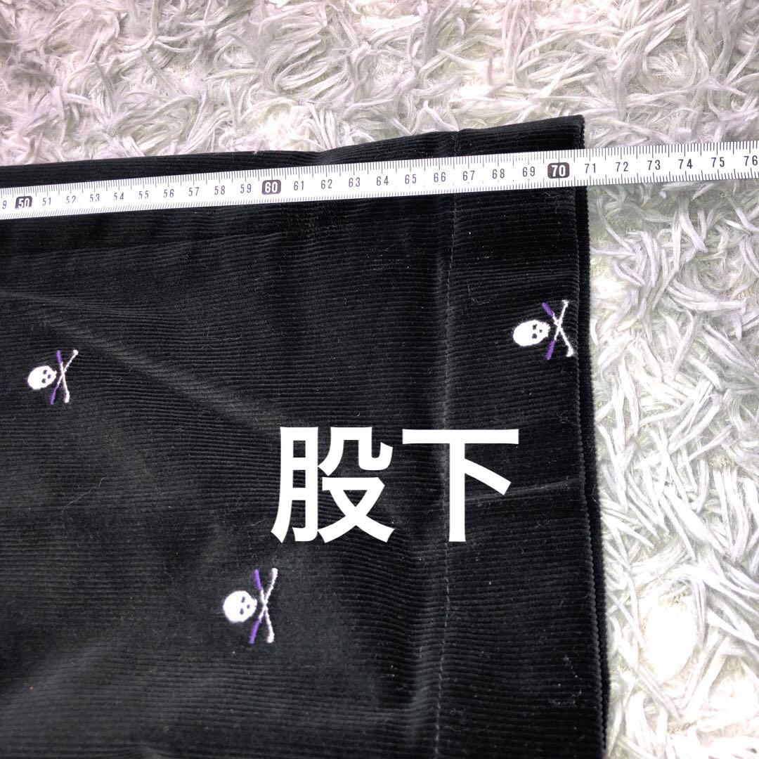 ま*き様 ラルフローレンPOLOGOLFスカル刺繍入りコーデュロイパンツ試着程度