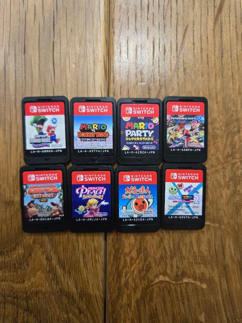 Nintendo Switch ゲームソフト まとめ売り 8本セット