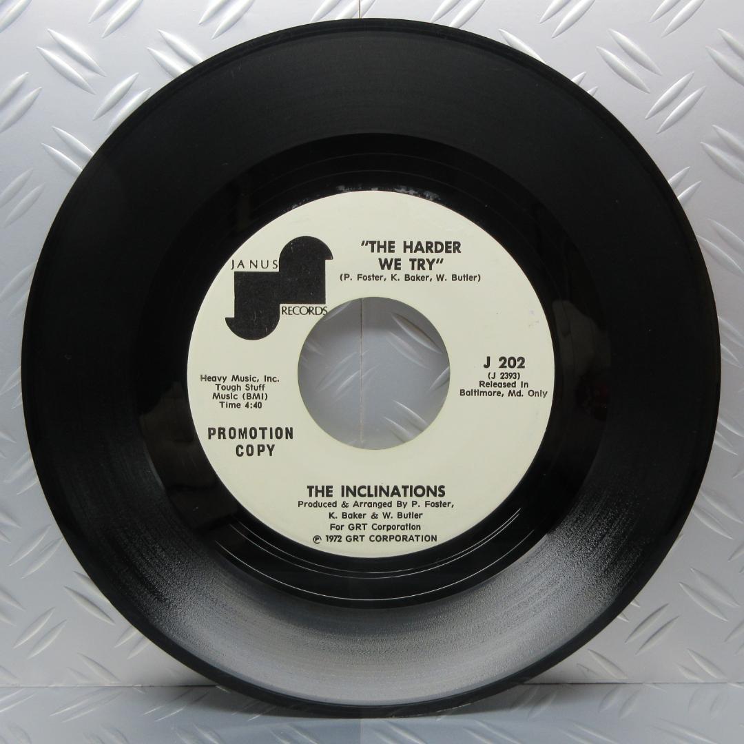 ★THE INCLINATIONS / THE HARDER WE TRY★