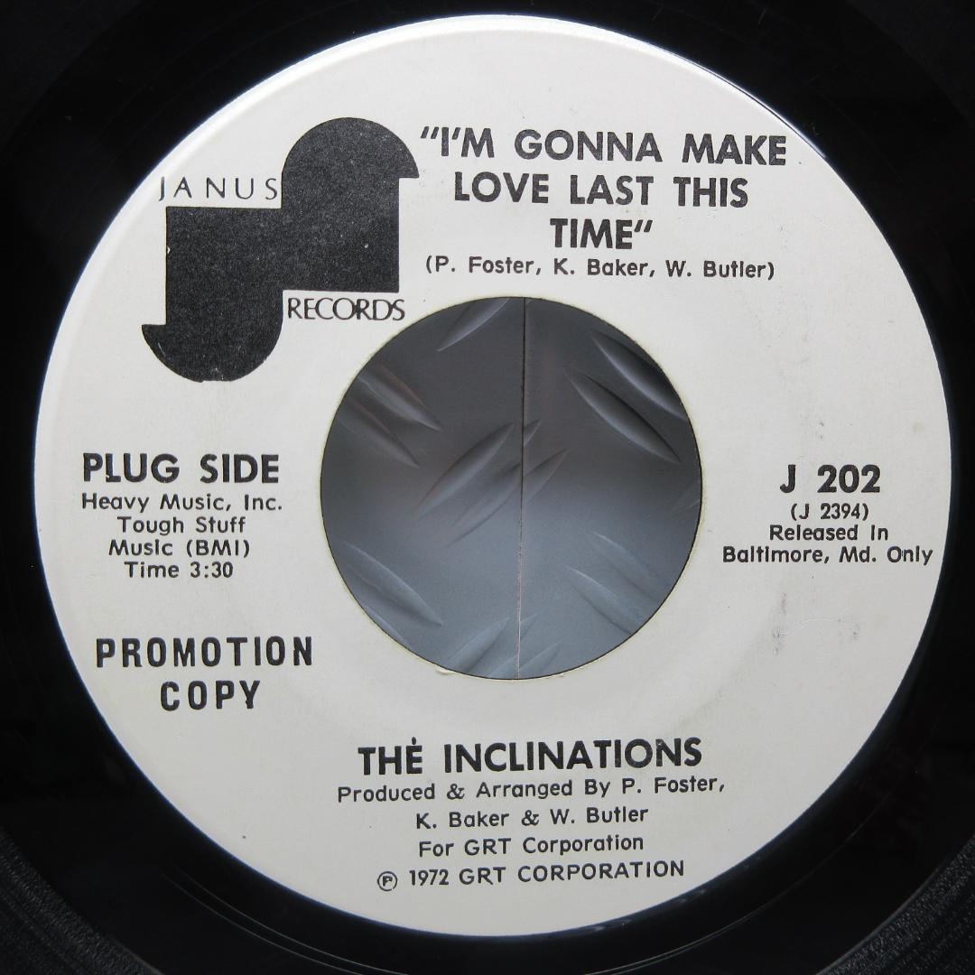 ★THE INCLINATIONS / THE HARDER WE TRY★