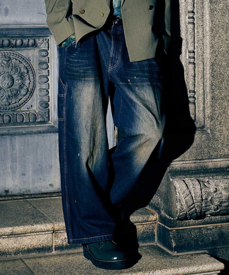 glamb　Red Dirt Work Denim / レッドダートワークデニム