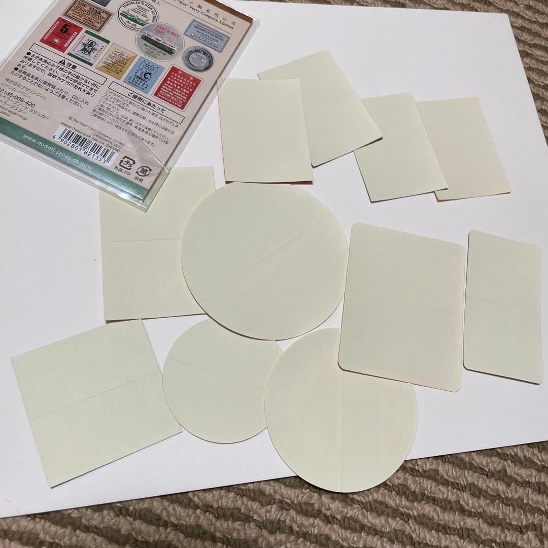 文房具　書籍　トラベラーズノートステッカー　まとめ売り