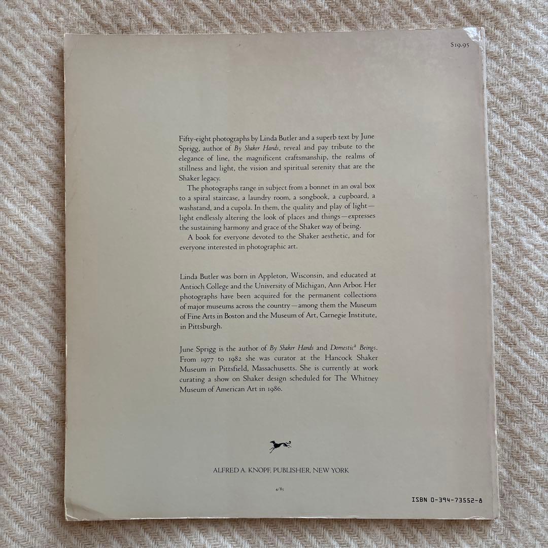 洋書 INNER LIGHT: THE SHAKER LEGACY