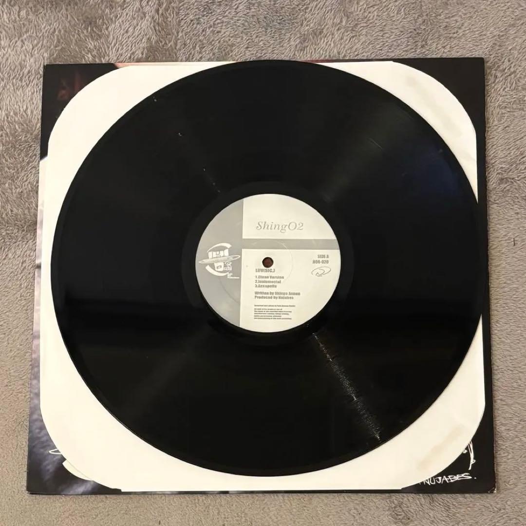 Luv(sic.) SHINGO2 NUJABES レコード1stプレス銀ラベル