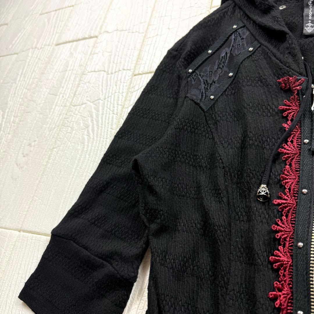 【激レア】Ozz croce オッズクローチェ ジップアップ ロングパーカー