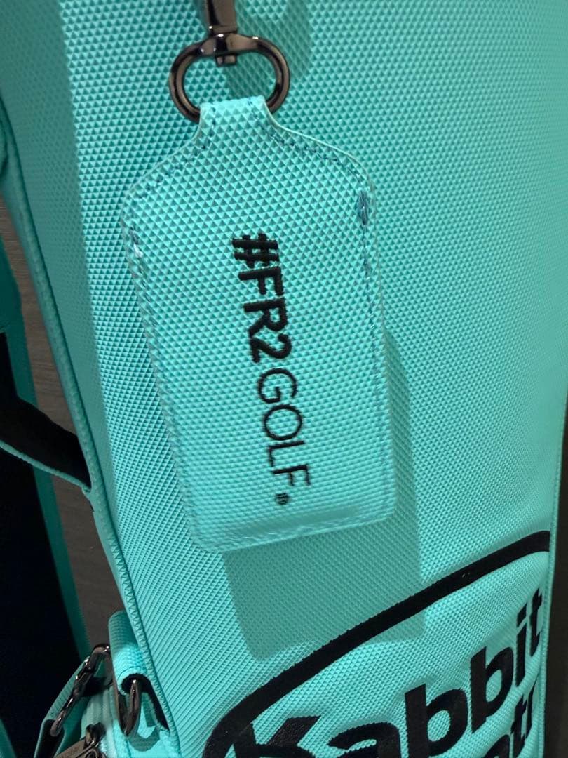 【極美品】FR2GOLF 沖縄限定 キャディバッグ ターコイズブルー 1回使用