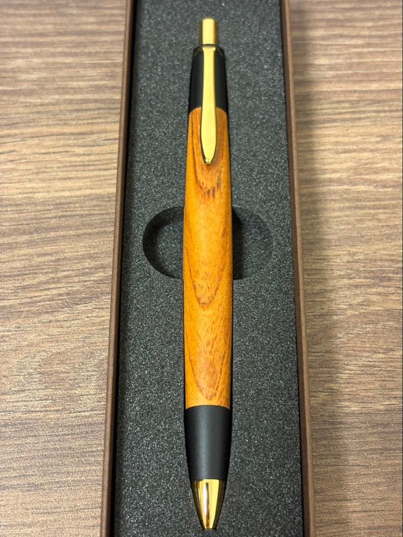 【新品】ボナンペン 欅 シャープペンシル 真鍮金具 けやき