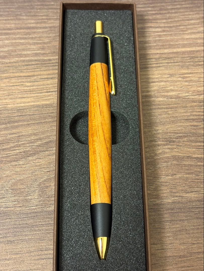 【新品】ボナンペン 欅 シャープペンシル 真鍮金具 けやき