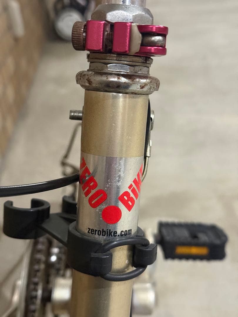 ZEROBIKE 折りたたみ自転車 金色