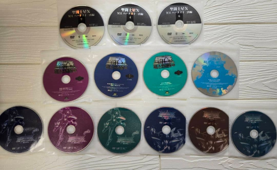 聖闘士星矢　冥王ハーデス　冥王神話　DVD　全28巻セット　レンタル