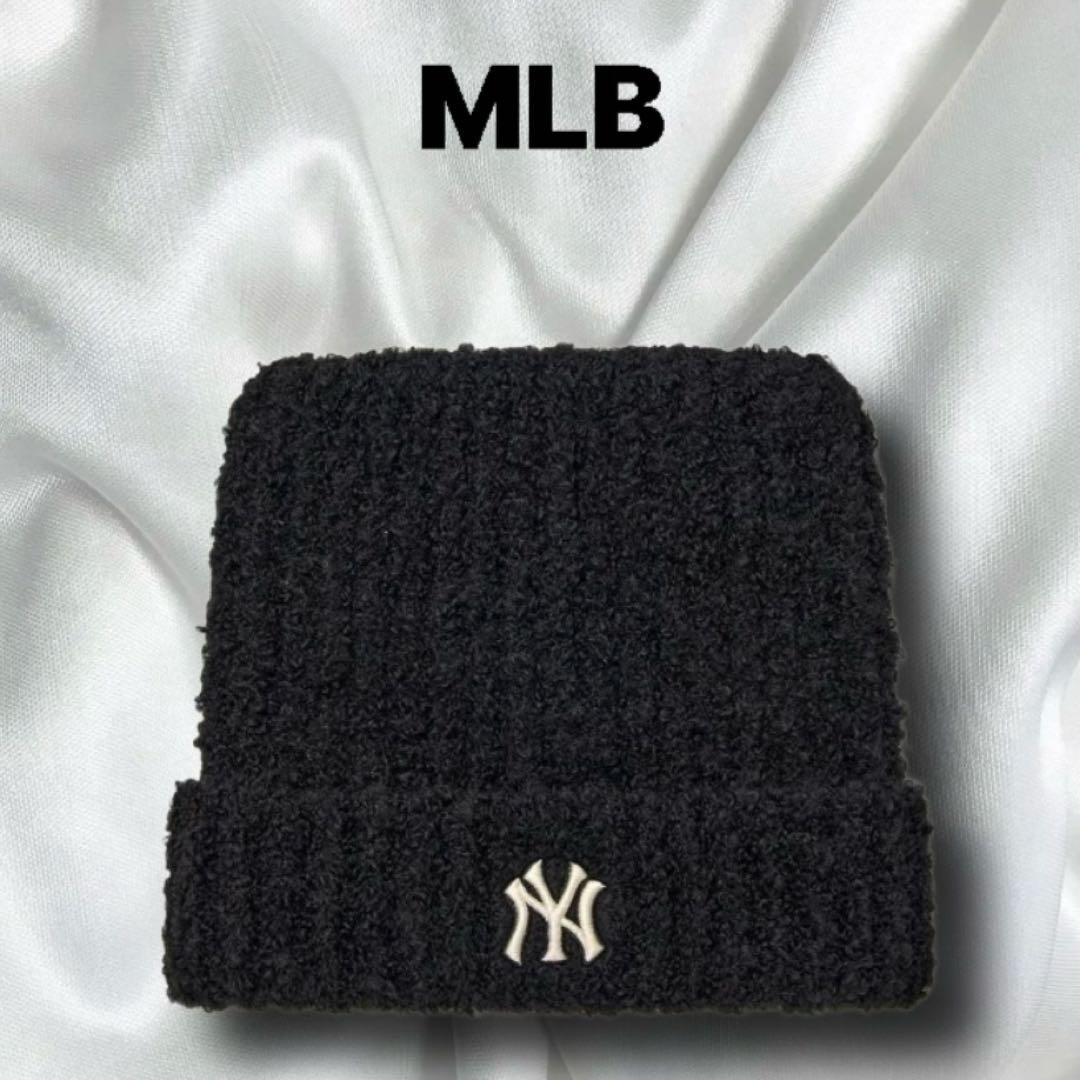 MLB KOREA Plush Miyaong Beanie ネコ耳