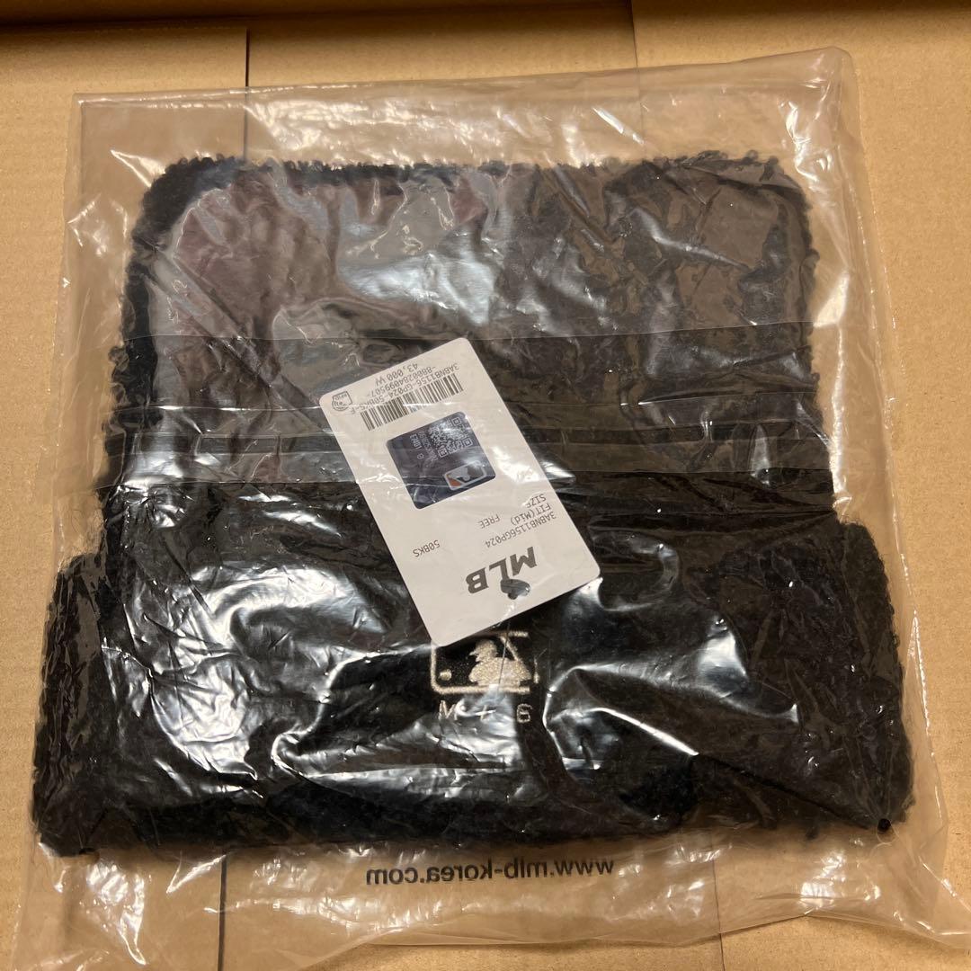 MLB KOREA Plush Miyaong Beanie ネコ耳