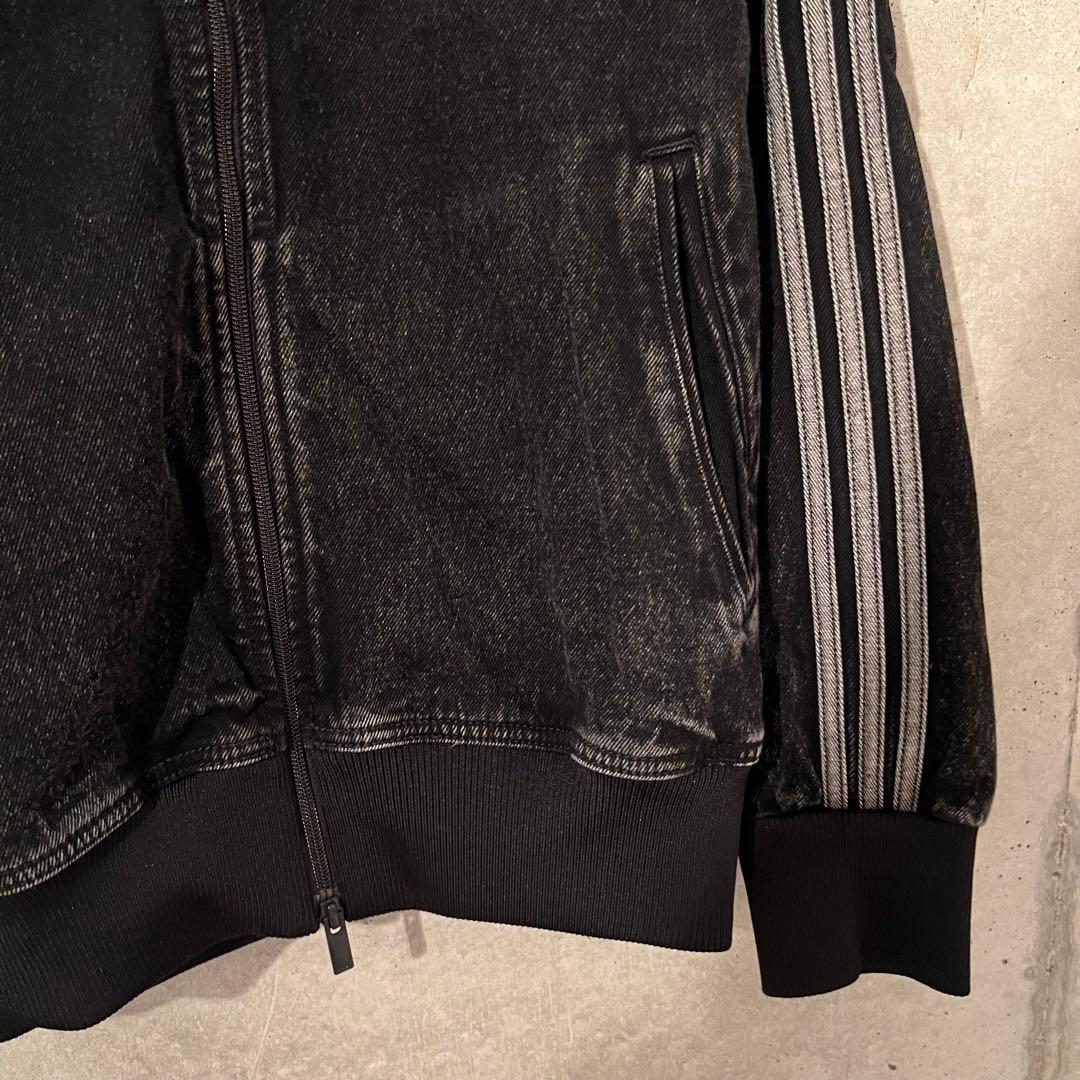adidas アディカラー デニム ファイヤーバード トラックトップ デニム
