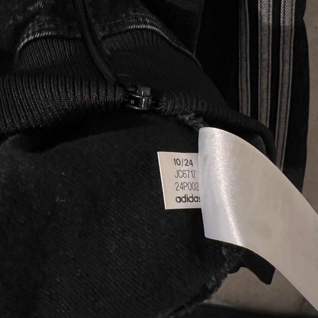 adidas アディカラー デニム ファイヤーバード トラックトップ デニム