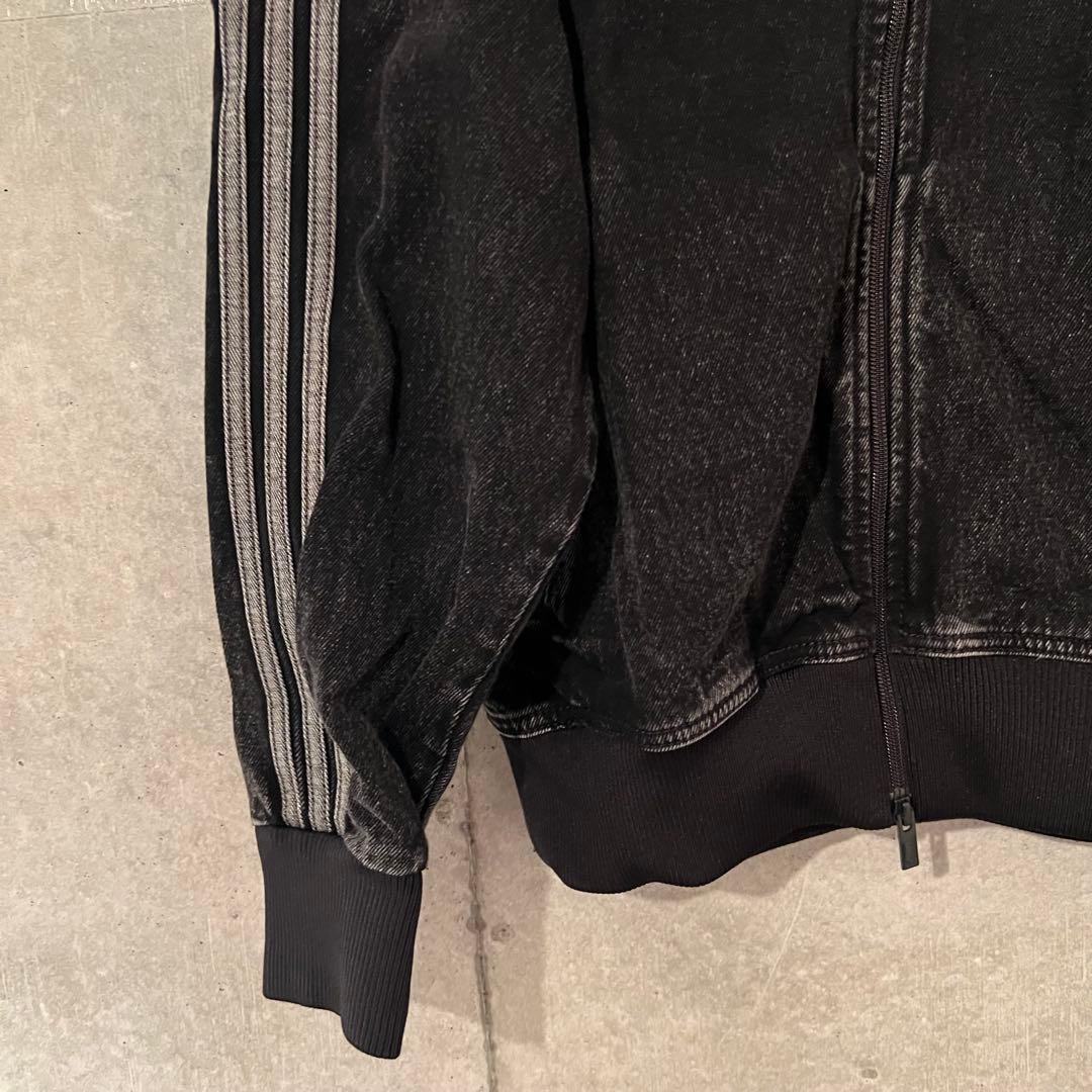 adidas アディカラー デニム ファイヤーバード トラックトップ デニム