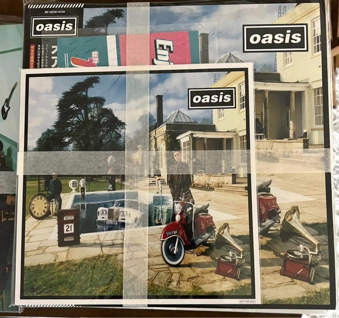Oasis オアシス カラー盤 Be here now, Master plan